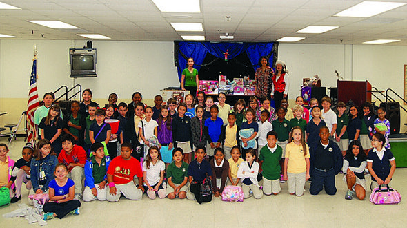 Perrine Academy of the Arts students collect 350 toys Perrine Academy of the Arts students collect 350 toys