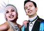The Wet Spots comedy duo on stage at SMDCAC, Feb. 1