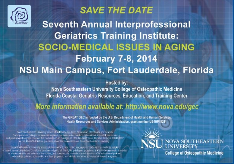 Nova Southeastern University to Host Global Conference on Aging Issues