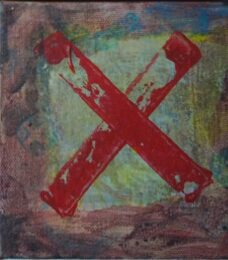 HARRISART says…”X”marks the spot. New work by Jane Harris and Joan Futscher during the Bird Road Art Walk on Saturday, February 15. vidit us at 4432 SW 61 Avenue in Bird Road Art District, 33155.