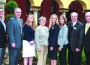 Pictured (l-r) are executive board members Miami-Dade County Parks, Recreation and Open Spaces director Jack Kardys; incoming president Dave A. Marley Jr.; treasurer Vicki Simmons-Hinz; vice president Buff March-Bye; secretary Liede DeValdivielso; Deering Estate Foundation executive director Mary Pettit; past president Eric Haas, and director Deering Estate at Cutler William N. Irvine.