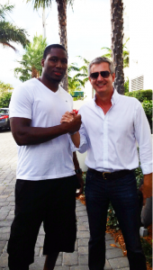 Carlos Dunlap and Dirk Saecker