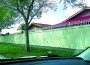 Single-color wall painting debuts along Coral Way
