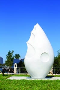 Converge by artist Valeria Yamamoto. (Photo by Leah Einwalter)