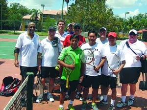 Tournament tennis served at The Courts of Kendall