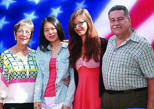 Local host families needed for international students