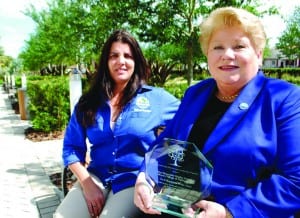 Mayor receives award for villae’s parks programs