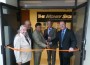 Seen here at ribbon cutting for AIRES Realty in Doral are Paul Kramer, Broker; Manuel Fernandez . CFO; Fernando Bastidas, CEO; Mayor of Doral, Luigi Boria; and Jeff Moore, Regional Vice President of The Money Store.