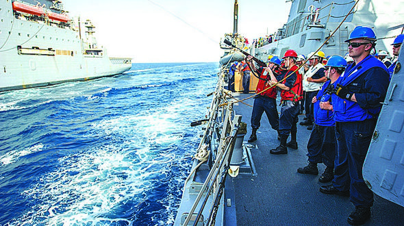 Sailor from Miami participates in operations aboard U.S. Navy ship Sailor from Miami participates in operations aboard U.S. Navy ship