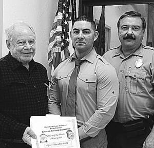 Tenacity and teamwork earn recognition for Kendall officer