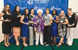 Jacqueline Isales, Yvette C. Perez, Lauren Perez, Gabriela Iglesia, Elayne Weisburd, Patricia Haselmann, Angela Gonzalez, Pearl Chester and Judith Arencibia