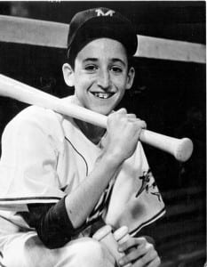 Original 1956 Miami Marlins batboy at The Forgotten Marlins presentation