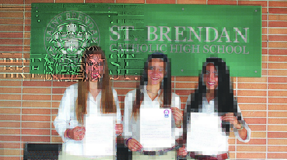St. Brendan High School seniors receive prestigious scholarships St. Brendan High School seniors receive prestigious scholarships