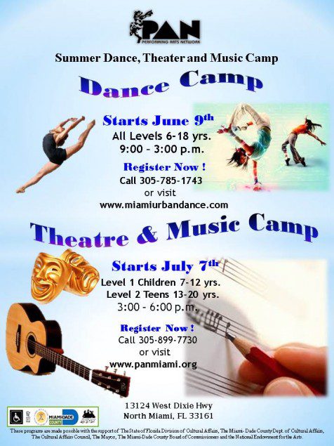 Summer Dance, Theatre and Music Camp.