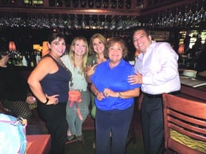 Pictured supporting a fundraiser for CGWC May Van Sickle Children’s Dental Clinic hosted by Seasons 52 are (lr) Nubielena Medina, Gloria Burns, Lucy Tamajon, Nella Watanabe and Rafael Avila.