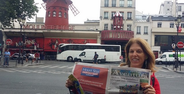Aventura News travels to Paris Aventura News travels to Paris