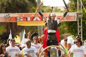 The Great grove bed race