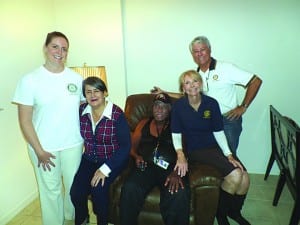 Rotarians bring smiles to young and old alike