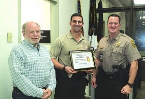 Arrests, community service earn Kendall officer honor