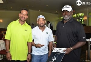 Gibbs, Sales Associate, Land Rover North Dade and Nicole Murphy Andre Reid, Floyd Raglin and Lawrence Taylor