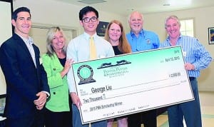 George Liu taped for business association college scholarship