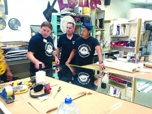 A roar, a touchdown, a doll and a picture frame shop