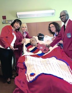 VITAS Healthcare honors WWII hero with military bedside salute